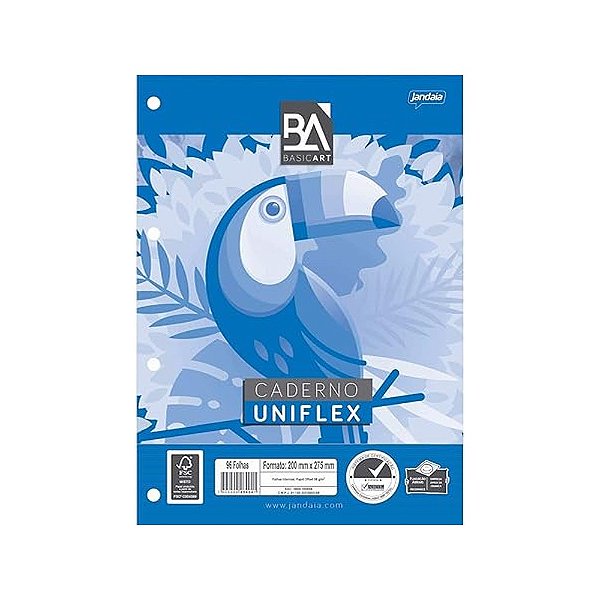 BLOCO PARA FICHARIO UNIVERSIT. UNIFLEX COLOR 96FL