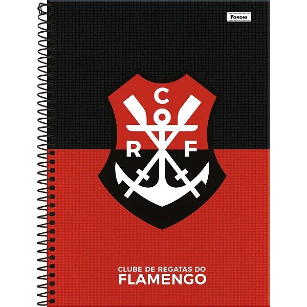 CADERNO UNIVERSITARIO C.DURA 080F/01M FLAMENGO