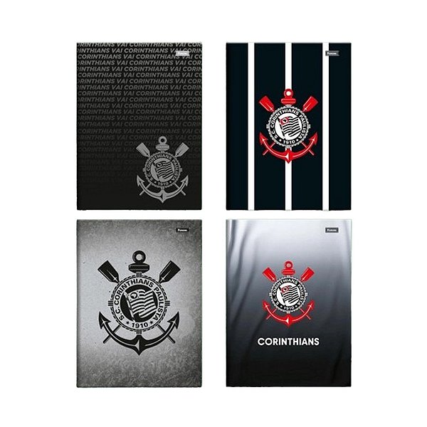 CADERNO UNIVERSITARIO C.DURA 240F/15M CORINTHIANS