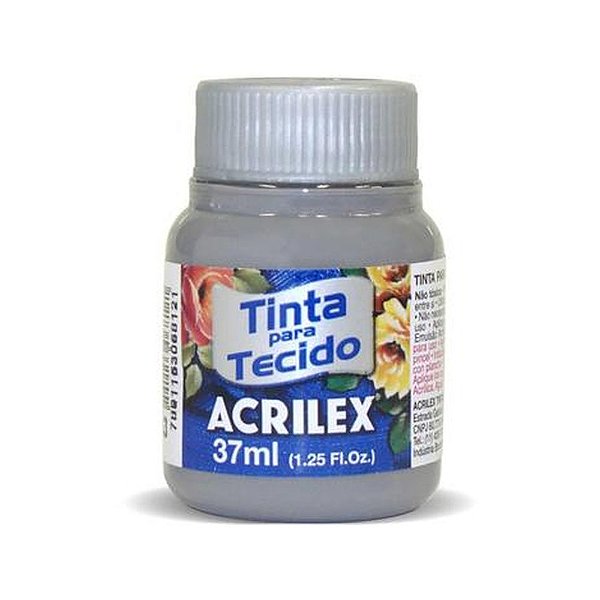 TINTA TECIDO FOSCA 037ML CINZA