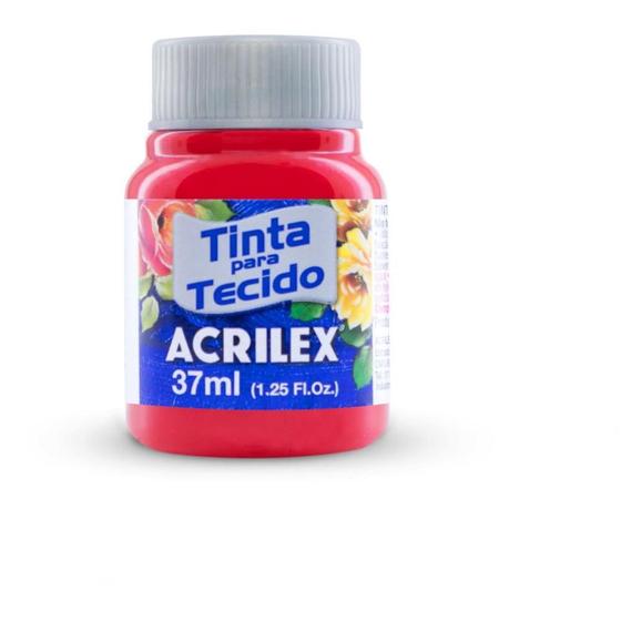 TINTA TECIDO FOSCA 037ML VERMELHO NATAL