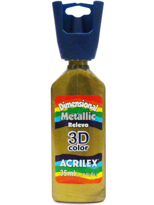 TINTA DIMENSIONAL METALLIC 35ML BRONZE