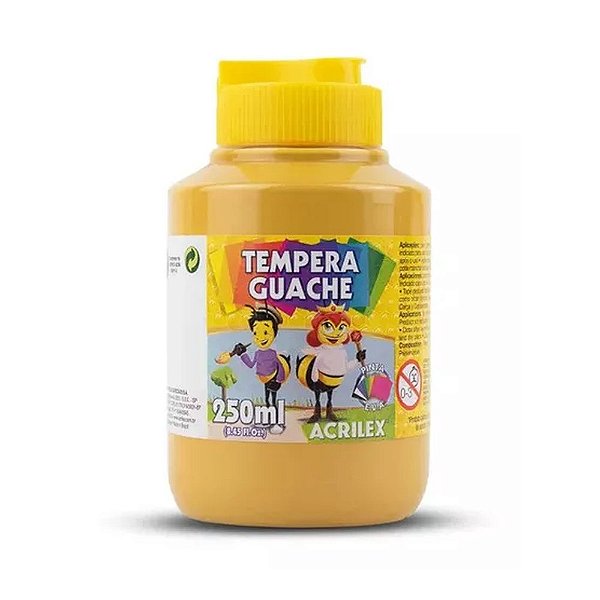 TINTA GUACHE 250ML AMARELO OCRE