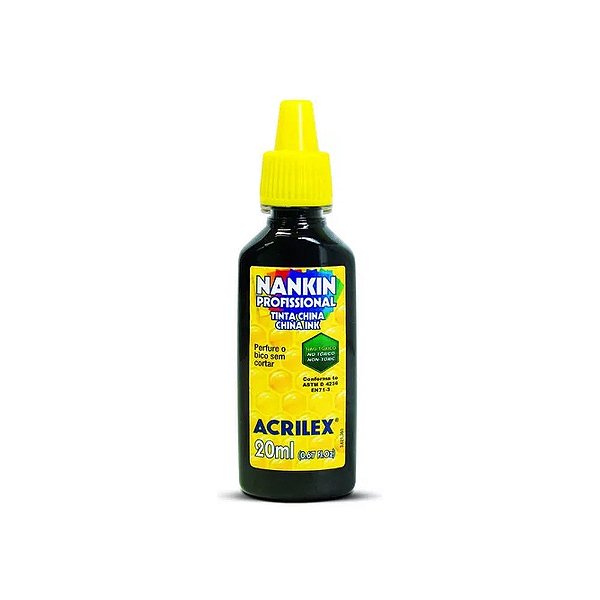 TINTA NANKIN 20ML PRETO