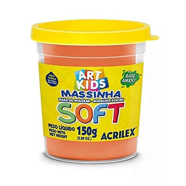 MASSA DE MODELAR 150G LARANJA