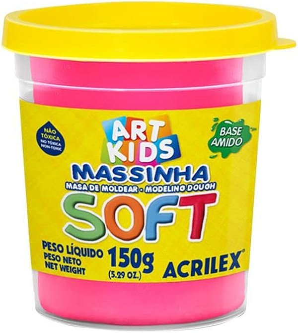 MASSA DE MODELAR 150G ROSA