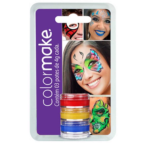 PINTURA FACIAL 03 CORES