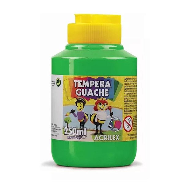 TINTA GUACHE 250ML VERDE FOLHA
