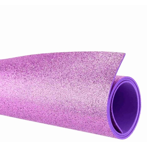 EVA GLITTER LILAS 40X60CM