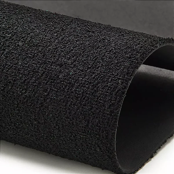 EVA ATOALHADO 400X600X02MM PRETO