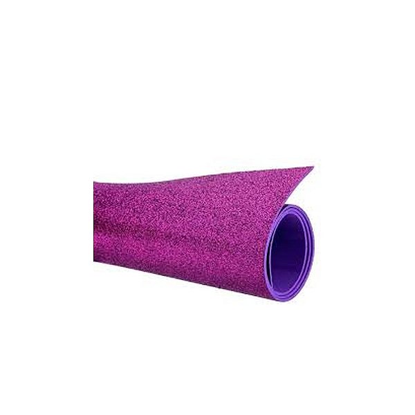 EVA GLITTER ROXO 40X48CM