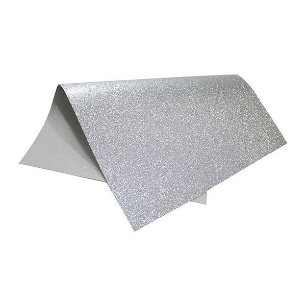 EVA GLITTER PRATA 40X48CM