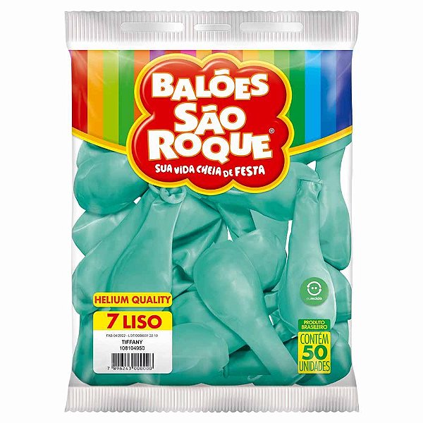 BALAO SAO ROQUE NR.7 TIFFANY C/50