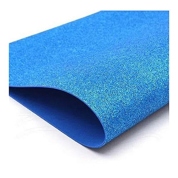 EVA GLITTER AZUL 40X60CM