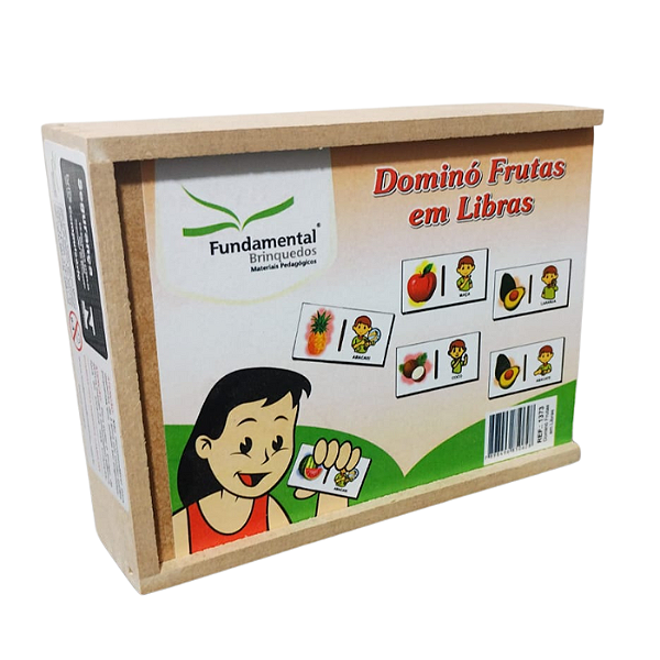 DOMINO FRUTAS EM LIBRAS