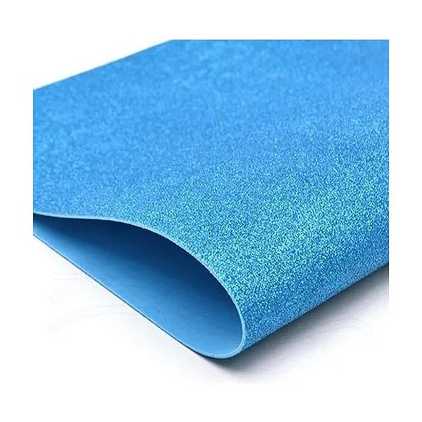 EVA GLITTER AZUL CELESTE 40X48CM