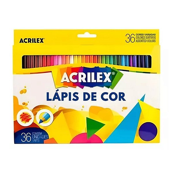 LAPIS DE COR 36 CORES