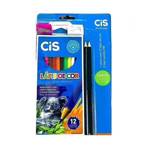 KIT CIS ESCOLAR COM 05 PECAS