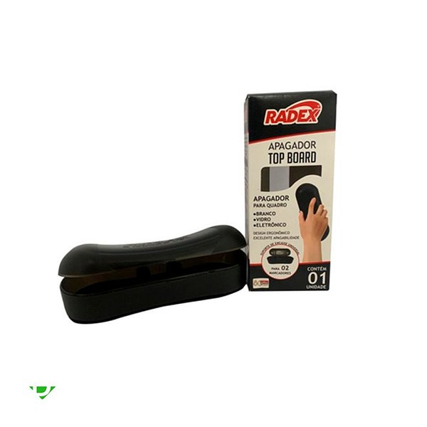 APAGADOR P/QUADRO BRANCO E VIDRO TOP BOARD