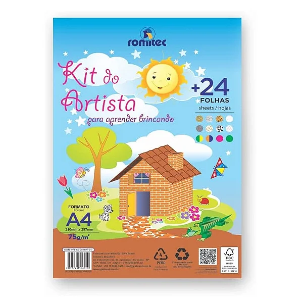 KIT DO ARTISTA PARA APRENDER BRINCANDO