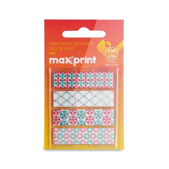 MARCADOR DE PAGINA MAX DEC 404 45MMX12MM MAX 1 PAC
