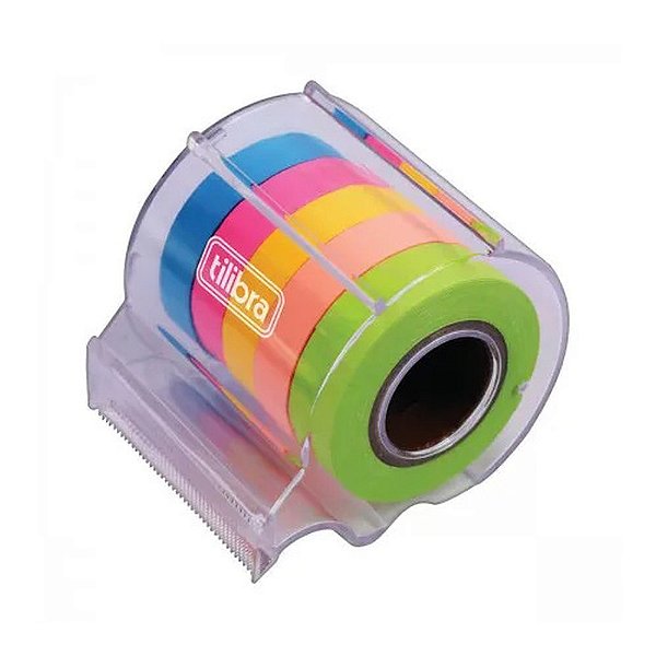 BLOCO ADESIVO TILI NOTES 5 CORES ROLLER DISP BLT