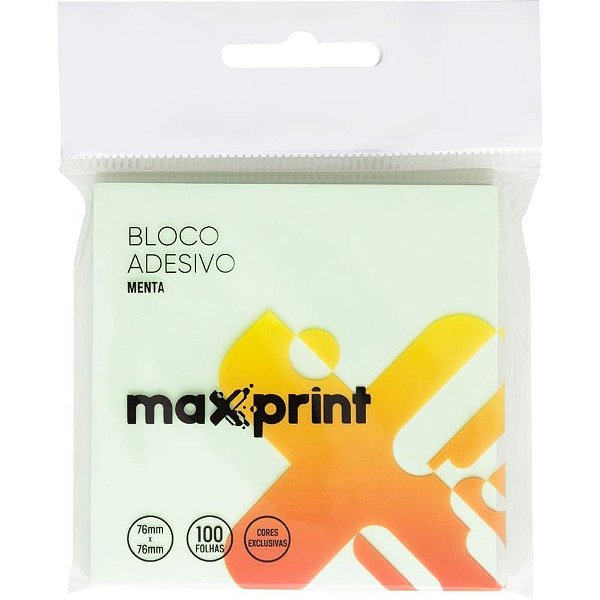 BLOCO ADESIVO MEDIO MENTA- LINHA HOPE MAX 1 PC
