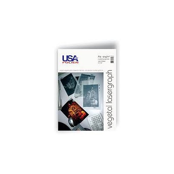 PAPEL VEGETAL 90G A-4 050 FOLHAS