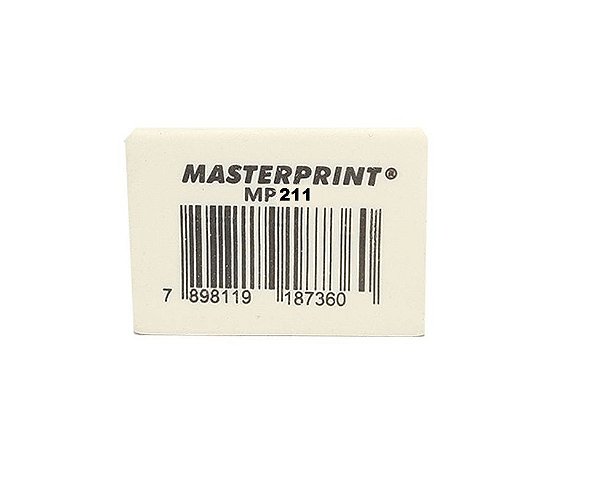 BORRACHA MP211 BRANCA MASTERPRINT