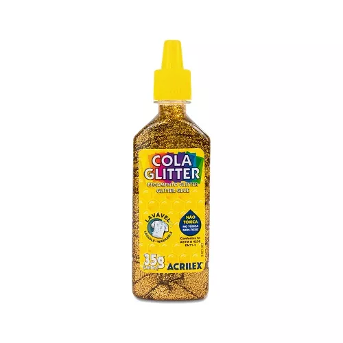 COLA GLITTER 23G OURO