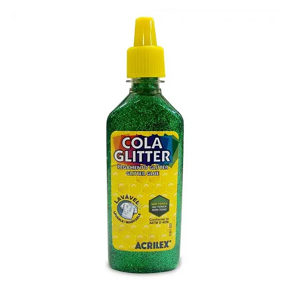 COLA GLITTER 23G VERDE