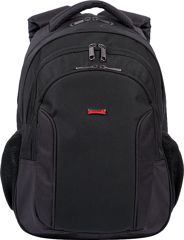 MOCHILA ESCOLAR/NOTEBOOK ALLIANCE 3 DIVISOES PRETA