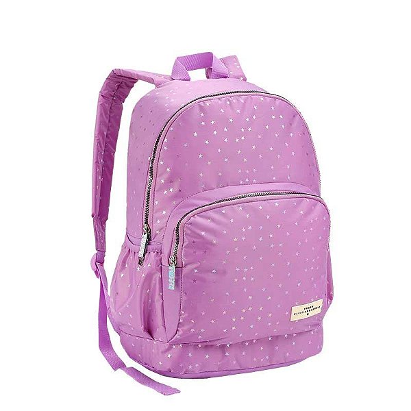 MOCHILA ESCOLAR FEMININA ESTRELA LILAS