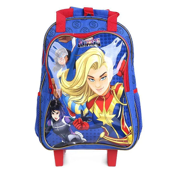 MOCHILA DE RODINHA RISING SECRET WARRIORS AZUL