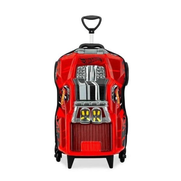 MOCHILA C/RODAS HOT WHEELS DAWZILLA VERMELHA