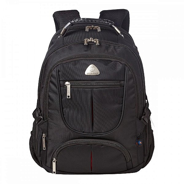 MOCHILA ESCOLAR/EXECUTIVA/NOTEBOOK CABO ACO PRETA