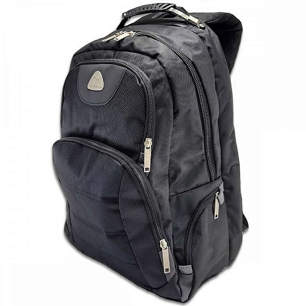 MOCHILA ESCOLAR/EXECUTIVA/NOTEBOOK CABO ACO PRETA