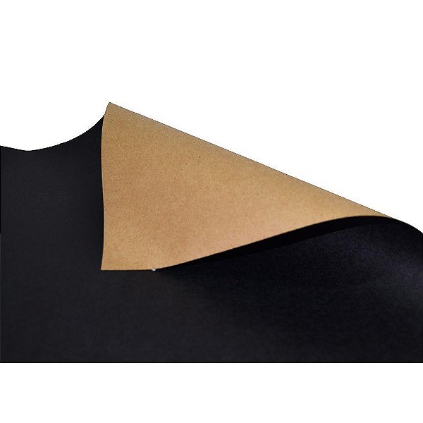 PAPEL CARTAO DUPLEX FOSCO 48X66CM PRETO