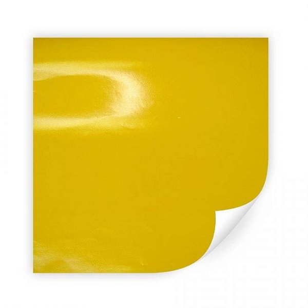 PAPEL DOBRADURA ESPELHO 50X60CM AMARELO