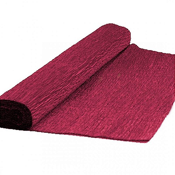 PAPEL SUPER CREPE 48X250CM VERMELHO
