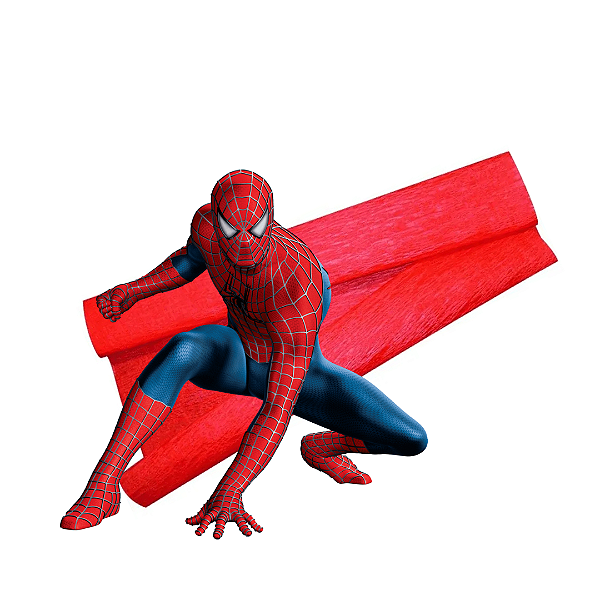 PAPEL CREPON FANTASIA SPIDERMAN