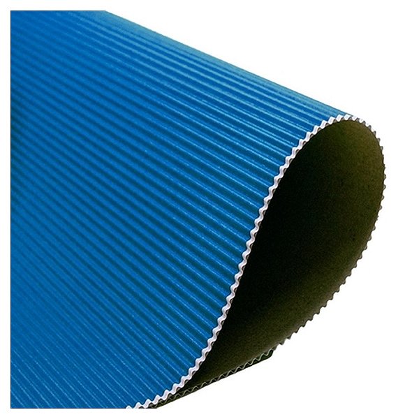 PAPEL MICROONDULADO 50X80CM AZUL ESCURO