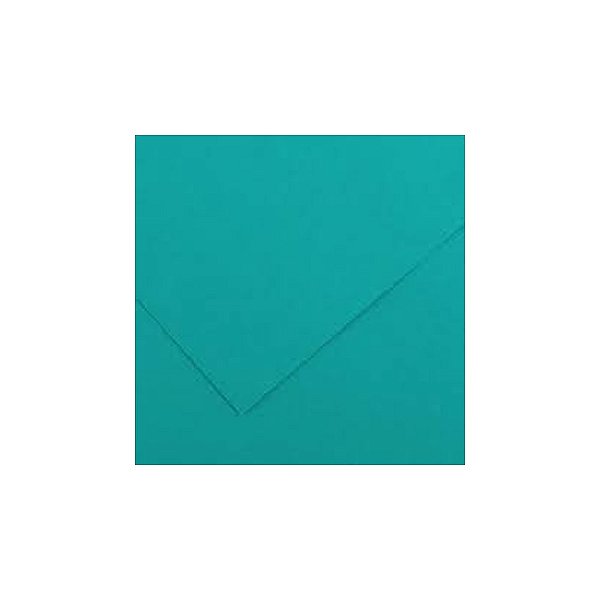 PAPEL COLOR PLUS 180G 50X65CM MAR CARIBE