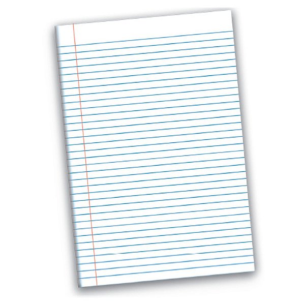 PAPEL ALMACO COM PAUTA C/10 FOLHAS