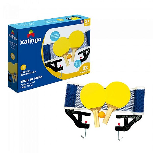 CONJUNTO TENIS DE MESA 06PCS