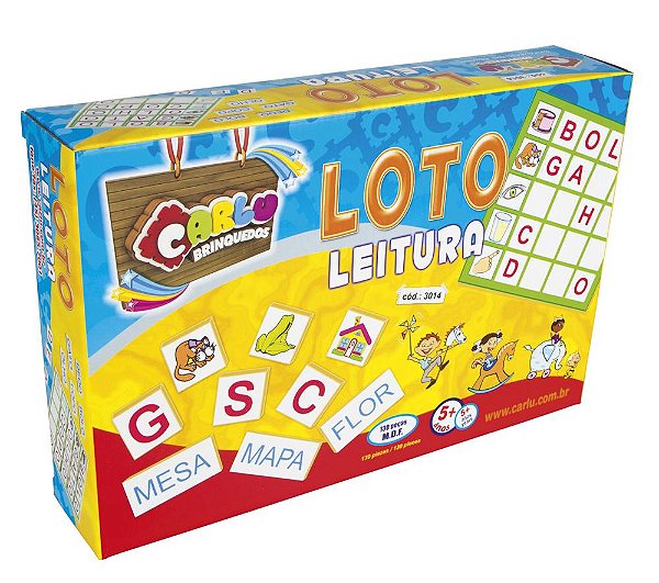 LOTO LEITURA 130 PECAS CAIXA PAPEL