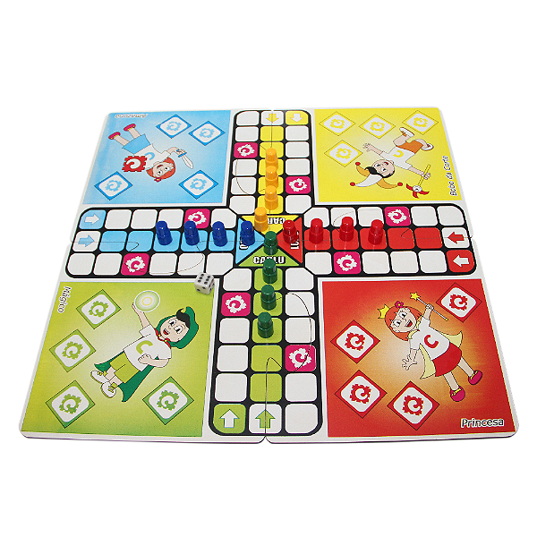 JOGO DE LUDO MDF