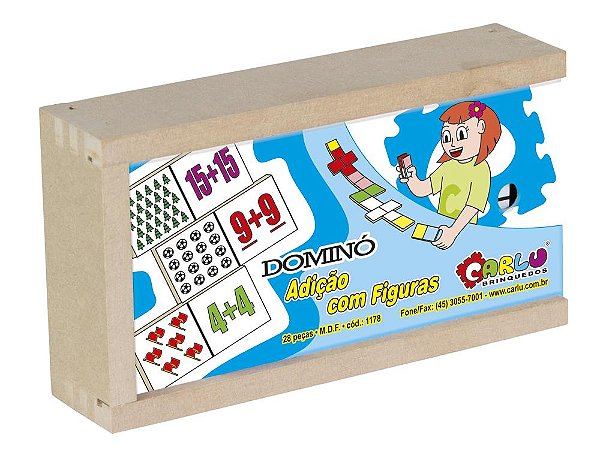 DOMINO ADICAO MDF 28PCS