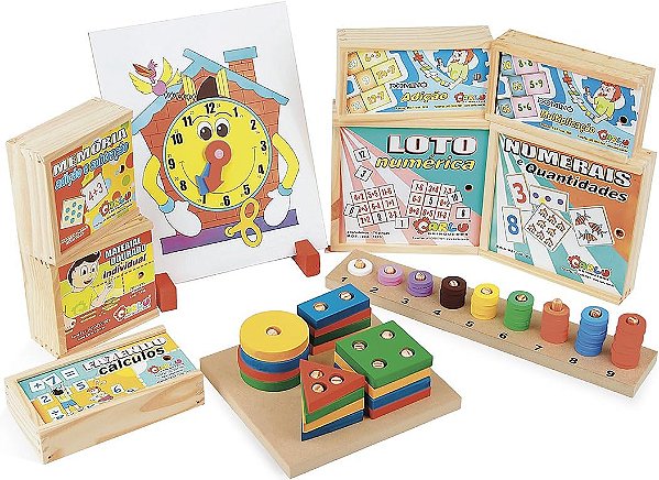 MALETA MATEMATICA 10 JOGOS