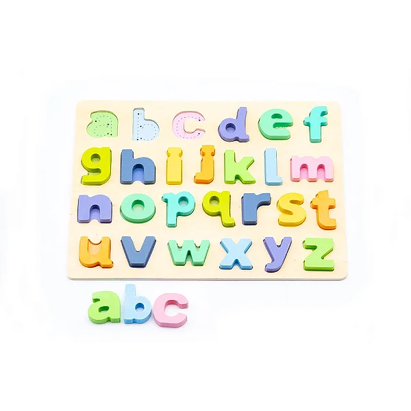 ENCAIXE DIVERTIDO MDF LETRAS MAIUSCULAS